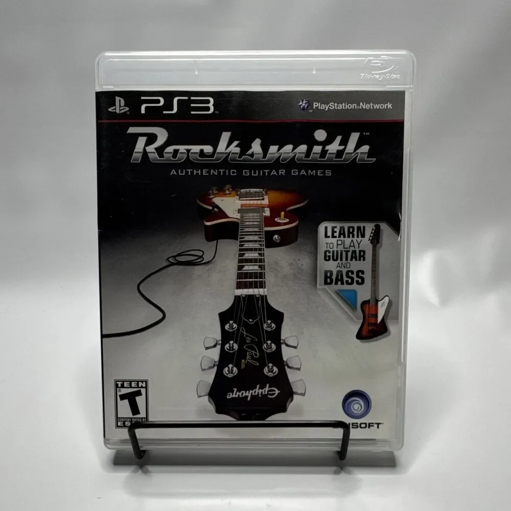 Ubisoft Rocksmith Sony PlayStation 3 T-Teen NTSC-U/C 2012 Manual Included